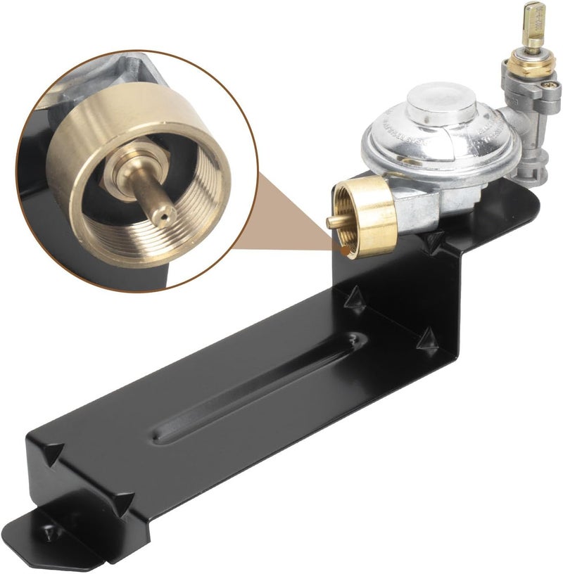 Outspark 64865 Gas Grill Valve Regulator for Weber Q2000 Q2200 Series Gas Grill,Grill Regulator Replacement Parts for Weber 566002 396002 54060001 566001 - Image 4